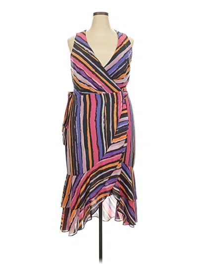 Pre-owned Great Jones Cocktail Dress In Purple