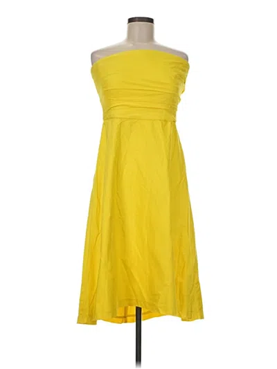 Pre-owned Great Jones Cocktail Dress In Yellow