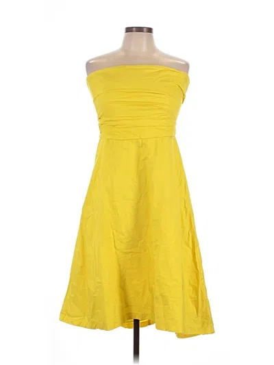 Pre-owned Great Jones Cocktail Dress In Yellow