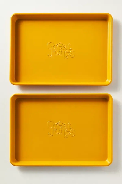 Great Jones Small Baking Sheets, Set Of 2 In Animal Print