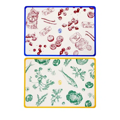 Great Jones Sweet & Savory Silicone Baking Mats, Set Of 2 In Sweet  Savory