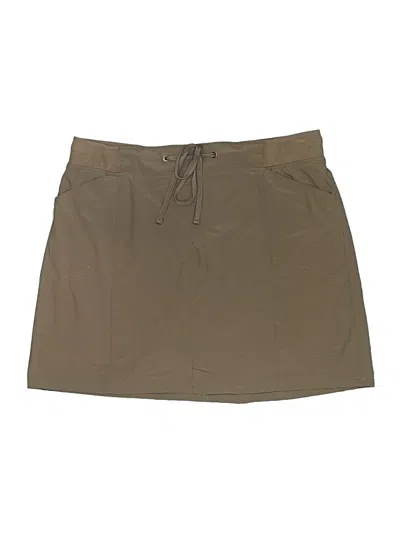 Pre-owned Great Northwest Indigo Active Skort In Brown