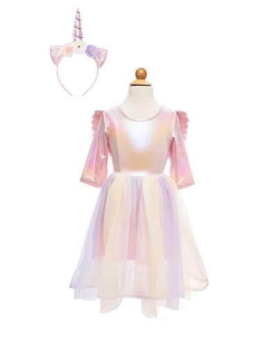 Great Pretenders Alicorn Dress With Wings & Headband - Ages 3-6