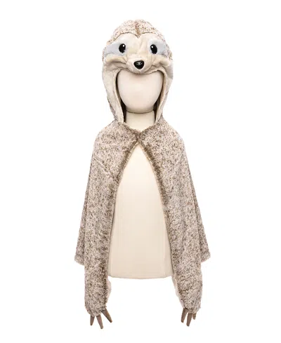 Great Pretenders Cute & Cuddly Sloth Cape Costume - Ages 5-6