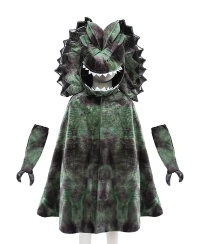 Great Pretenders Grandasaurus Dilophosaurus Cape With Claws Costume - Ages 4-6