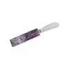 Greatfool Amethyst Spread Knife In Multi