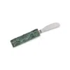 Greatfool Green Fluorite Spread Knife In Green