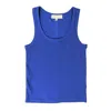 Greatfool Women's  Organic Cotton Tank - Sonic Blue In Blue