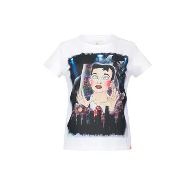 Greatfool Women's Judy G Tee - White