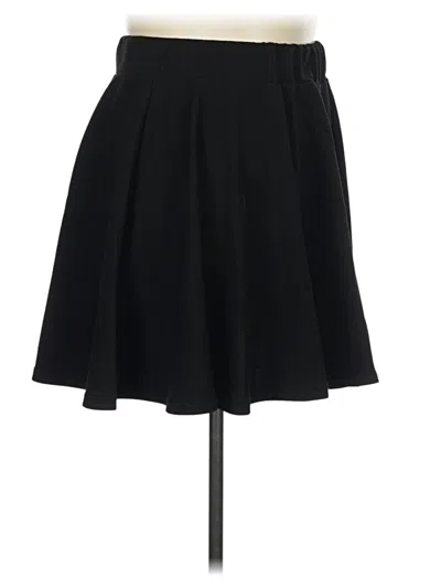 Pre-owned Greathe Formal Skirt In Black