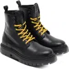 Greats Bowery Lug Sole Boot In Black