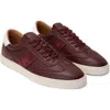 Greats Charlie Low Top Sneaker In Burgundy