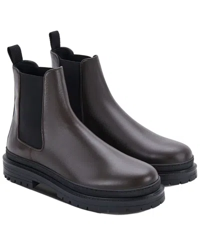 Greats Dante Leather Chelsea Boot In Brown