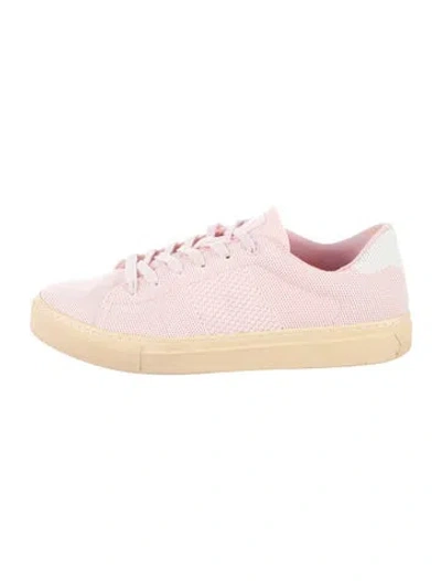 Pre-owned Greats Lasercut Accents Sneakers In Pink