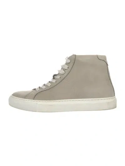 Pre-owned Greats Leather Sneakers In Neutral