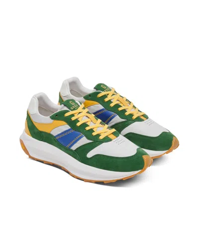 Greats Men's Brc Runner Sneaker In Green Multi