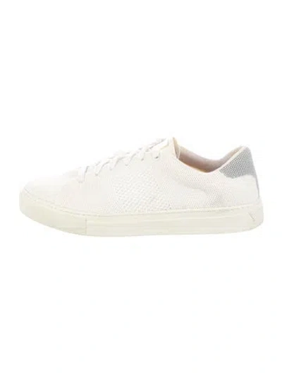 Pre-owned Greats Mesh Sneakers In White