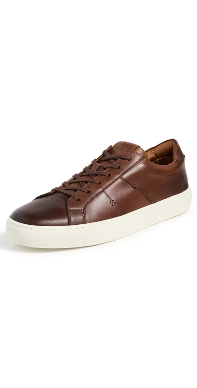 Greats Royale 2.0 Leather Sneakers Burnished Cuoio In Multi