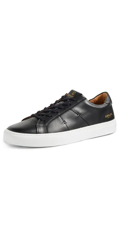 Greats Royale 2.0 Leather Sneakers Nero 10