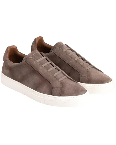 Greats Royale Slip On 2.0 Suede Sneaker In Brown