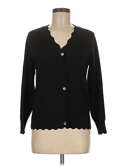 Pre-owned Grecerelle Cardigan Sweater In Black