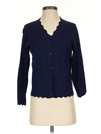 Pre-owned Grecerelle Cardigan Sweater In Blue