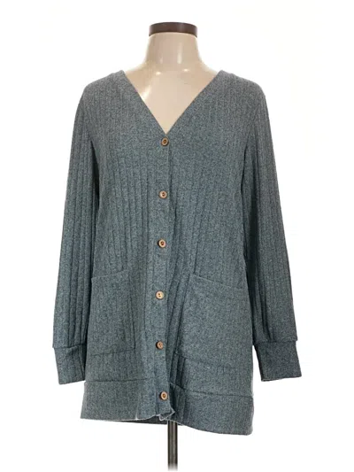 Pre-owned Grecerelle Cardigan Sweater In Gray