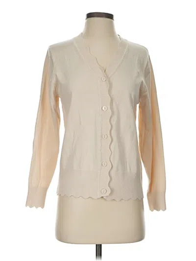 Pre-owned Grecerelle Cardigan Sweater In Ivory