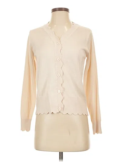 Pre-owned Grecerelle Cardigan Sweater In Ivory