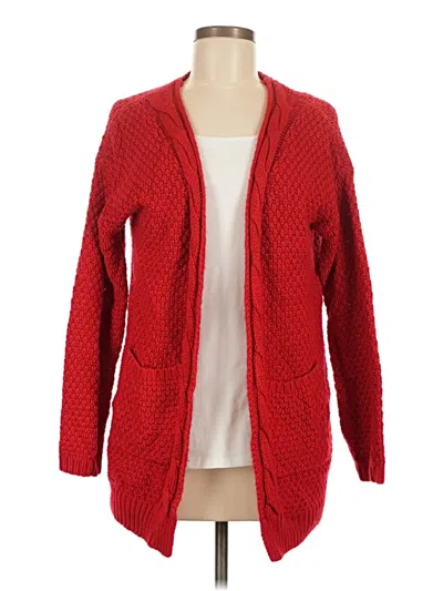 Pre-owned Grecerelle Cardigan Sweater In Red