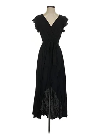 Pre-owned Grecerelle Casual Dress In Black