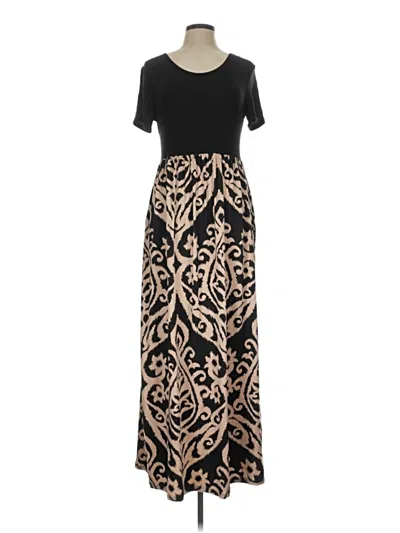 Pre-owned Grecerelle Casual Dress In Black