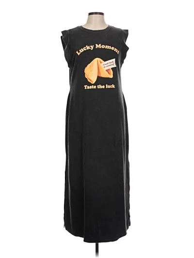 Pre-owned Grecerelle Casual Dress In Black