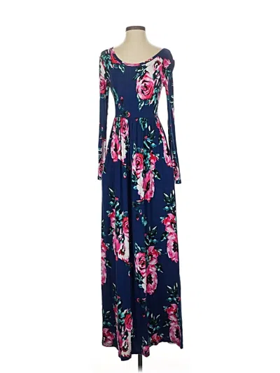 Pre-owned Grecerelle Casual Dress In Blue