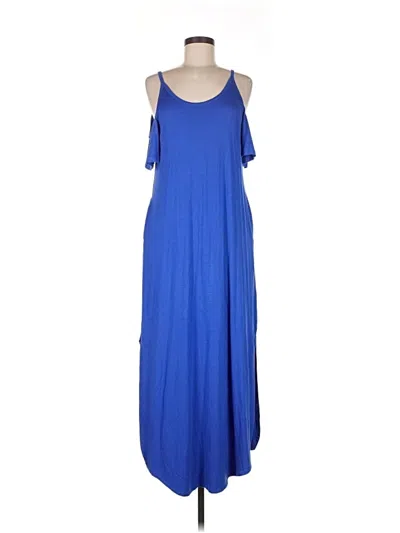 Pre-owned Grecerelle Casual Dress In Blue