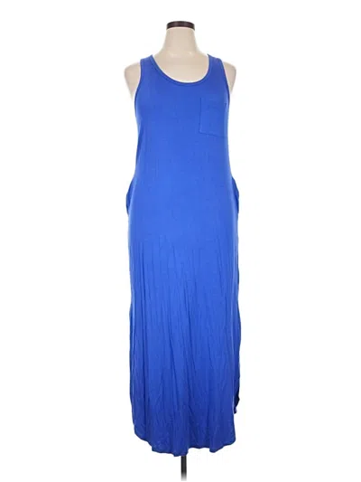 Pre-owned Grecerelle Casual Dress In Blue