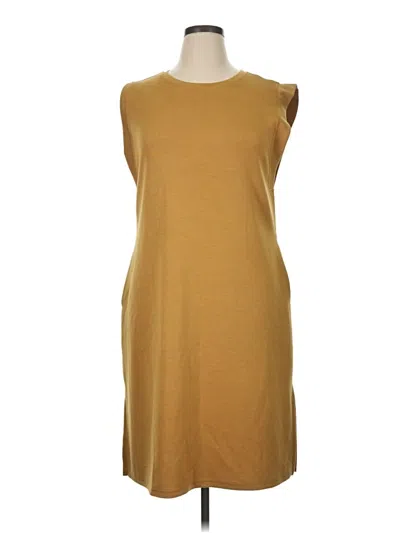 Pre-owned Grecerelle Casual Dress In Brown