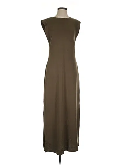 Pre-owned Grecerelle Casual Dress In Brown