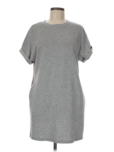 Pre-owned Grecerelle Casual Dress In Gray
