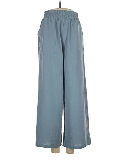 Pre-owned Grecerelle Casual Pants In Blue