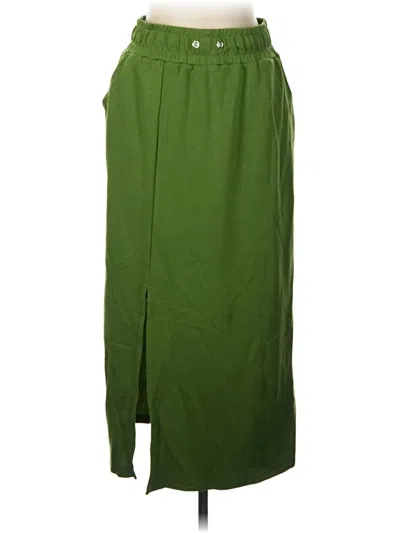 Pre-owned Grecerelle Casual Skirt In Green