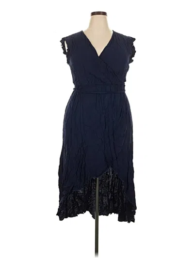 Pre-owned Grecerelle Cocktail Dress In Blue
