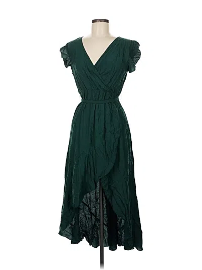 Pre-owned Grecerelle Cocktail Dress In Green