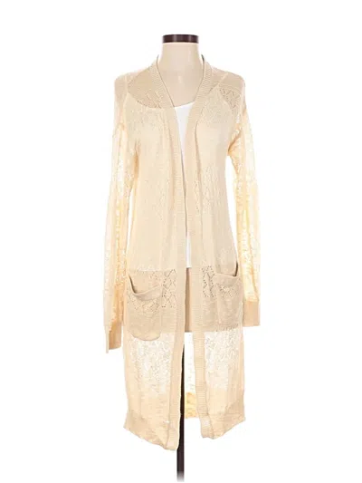 Pre-owned Grecerelle Kimono In Ivory
