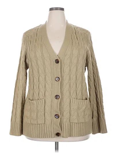Pre-owned Grecerelle Kimono In Tan