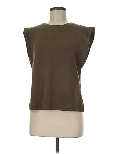 Pre-owned Grecerelle Short Sleeve T-shirt In Brown