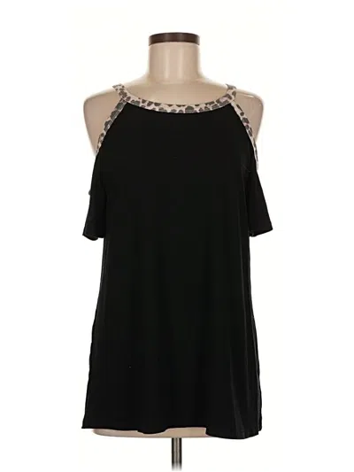 Pre-owned Grecerelle Sleeveless Blouse In Black