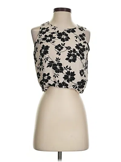 Pre-owned Grecerelle Sleeveless Blouse In Black