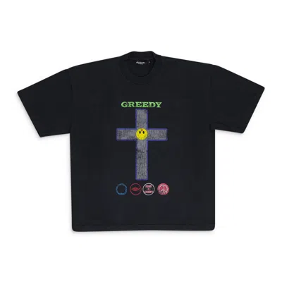 Greedy Unit Black Stone Believer T-shirt