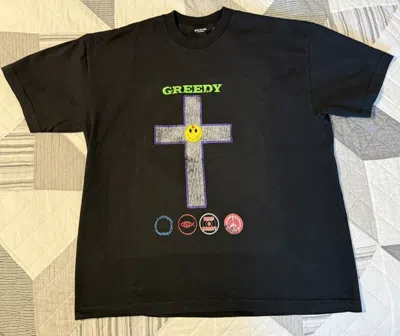 Pre-owned Greedy Unit Stone Believer T-shirt In Black